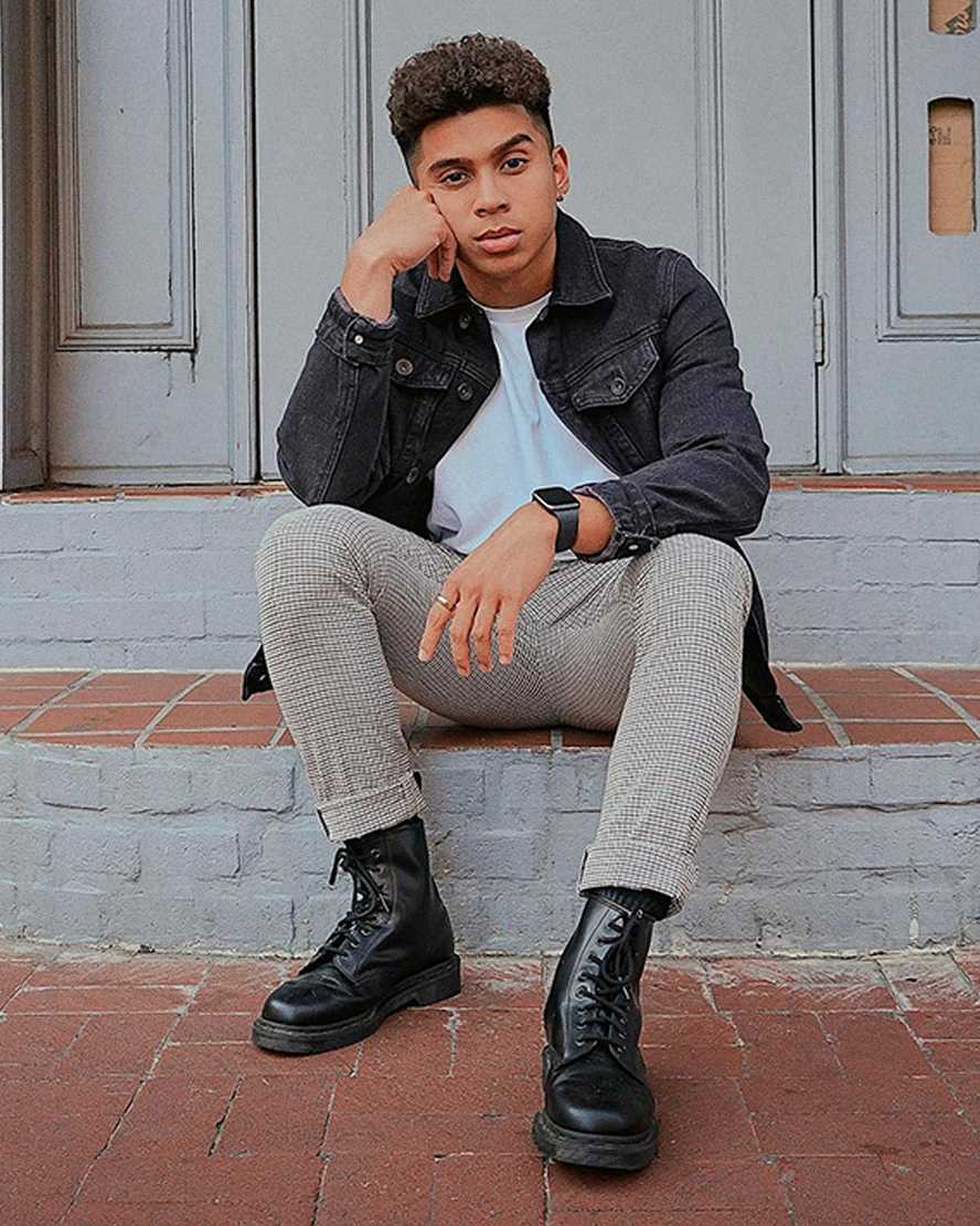 Martens Mono Dr Martens 1460 Smooth Canada Unisex 1460 Mono Smooth