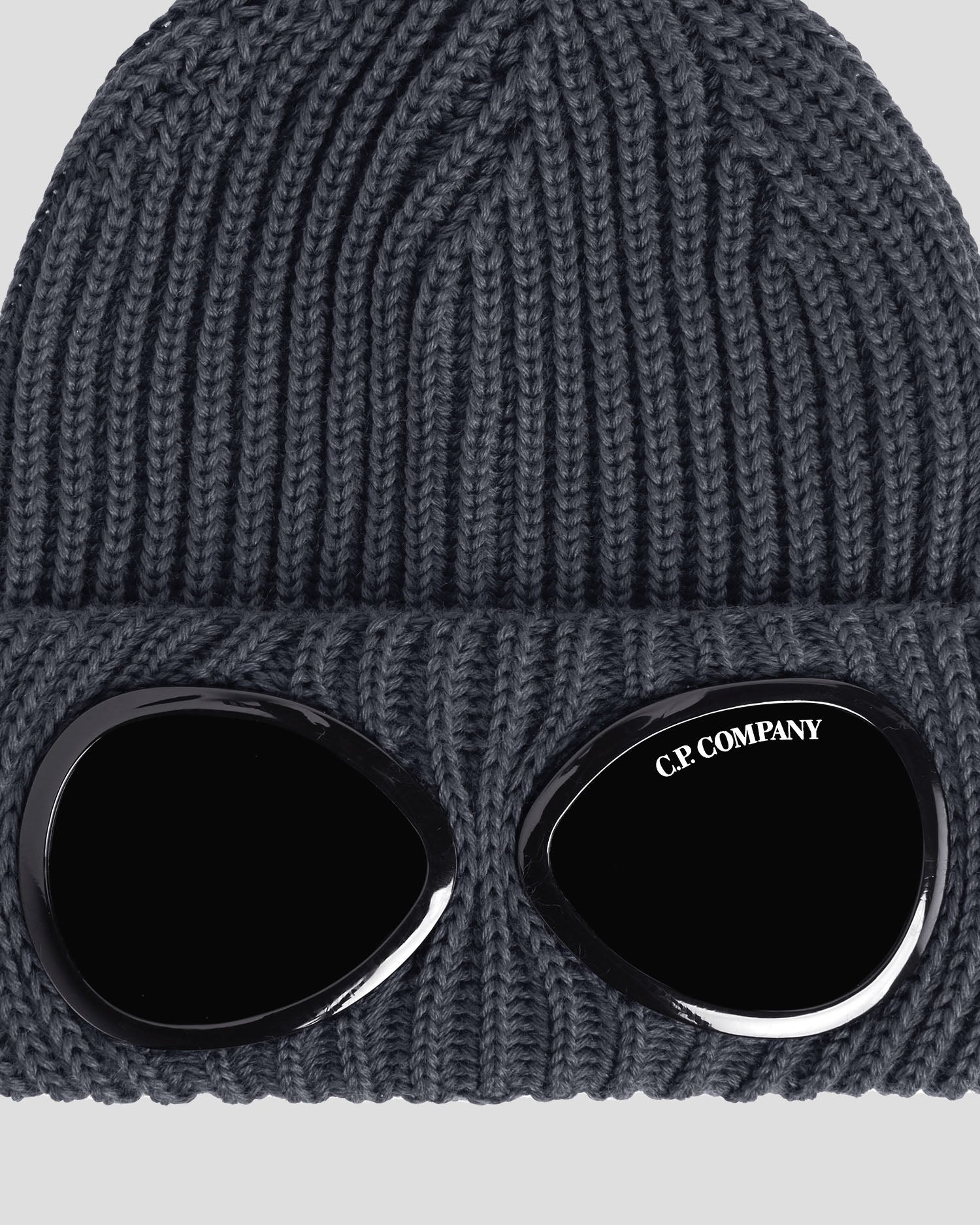 C.P. Company Gray Goggle Beanie
