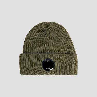 Extra Fine Merino Wool Beanie IVY Green