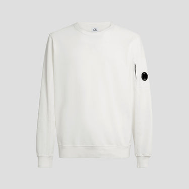 Light Fleece Sweatshirt Gauze White