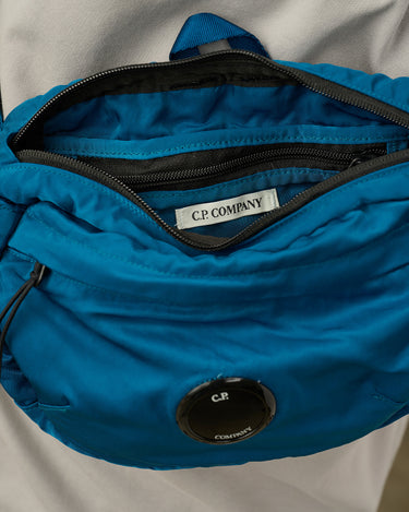 Nylon B Crossbody Pack Ink Blue