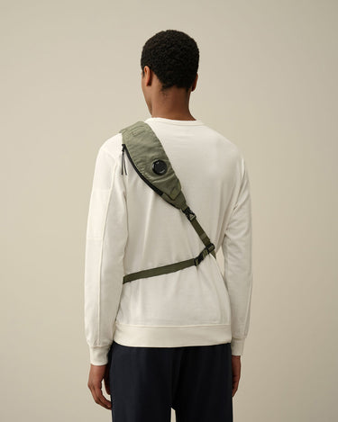 Nylon B Crossbody Rucksack Agave Green