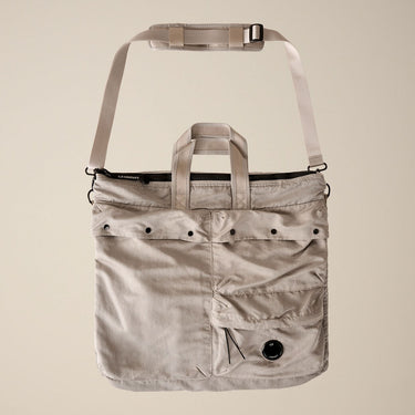 Nylon B Tote Bag Dizzle Grey