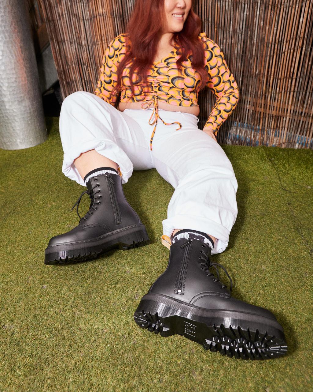 Mono Platform Boots Jadon Mono MARTENS JADON II MONO BLACK