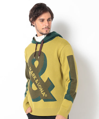 Men's AND Knit Hoodie YELLOW