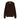 Blended wool v-neck sweater "Warm Winter"  Chocolate
