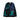 Rounded-collar sweater with "Magma" print Green