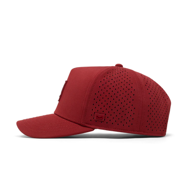 Hydro Odysea Stacked Snapback Hat RED