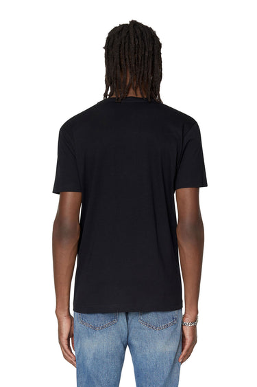 T-Diegor-D T-shirt with D patch Black