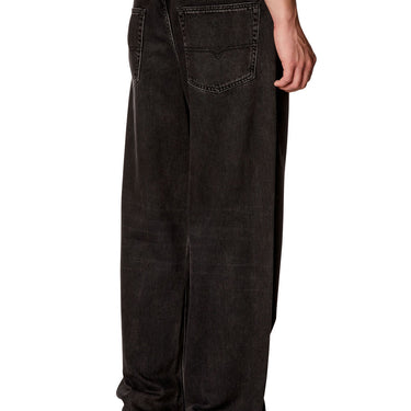 Straight Jeans 2001 D-Macro 09i35 BLACK/DENIM
