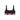Ufsb-Oriba Ribbed bralette with logo band Black