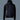 ANDREW Mixed-media light down jacket Black