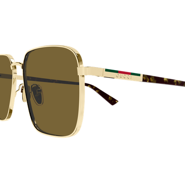Men's Gucci GG1965SK-003 Sunglass GOLD/HAVANA