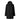 Women's April Hooded Raincoat in Black