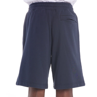 Bold Fox Head Patch Oversize Jog Shorts Deep Navy