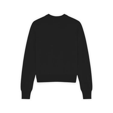 Bold Fox Head Patch Regular Jumper Black