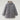 Parka in Italian Wool and Silk Blend Crafted with a Loro Piana Fabric Light Grey Melange