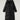 Aurora Long Parka in Stretch Nylon Black