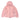Chevron Quilted Hooded Jacket Dry Rose