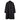 Descente ALLTERRAIN pointed-collar coated maxi coat Black