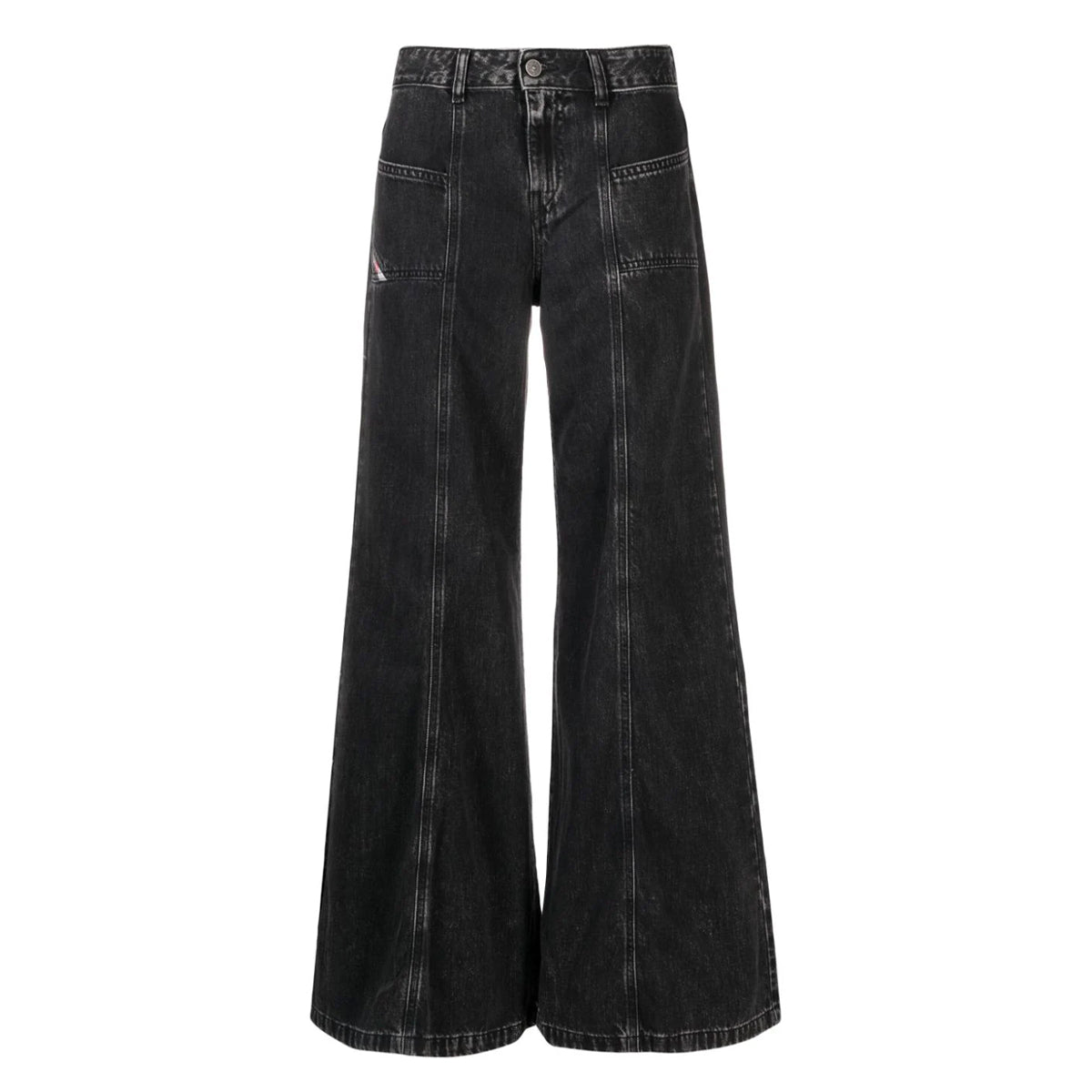 Diesel D-Akii 068hn flared bootcut jeans Black – rue de can
