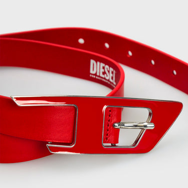 Diesel D Logo B-dlogo Belt Vibrant / Red
