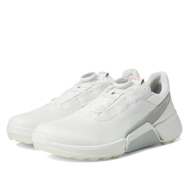 Ecco Women's Golf Biom H4 Boa Shoe White / Concrete