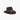 Quilty Fedora Hat Chocolate