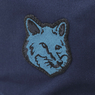 Fox Head Patch Bucket Hat Ink Blue