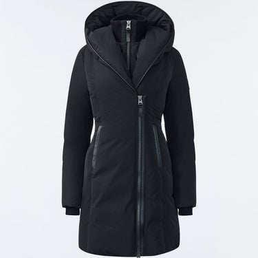 KAY Down coat with Signature Mackage Collar Black