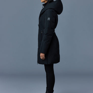 KAY Down coat with Signature Mackage Collar Black