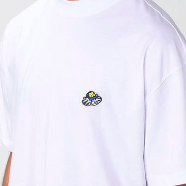 MSGM Crewneck Short-Sleeved T-Shirt White