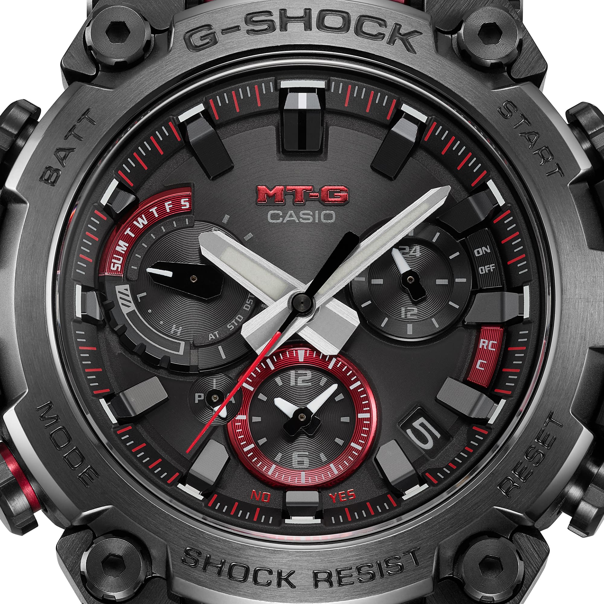 G-Shock MTGB3000 MT-G Black Red Men's Watch Quartz