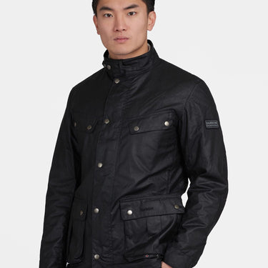 BARBOUR INTERNATIONAL DUKE WAX JACKET BLACK