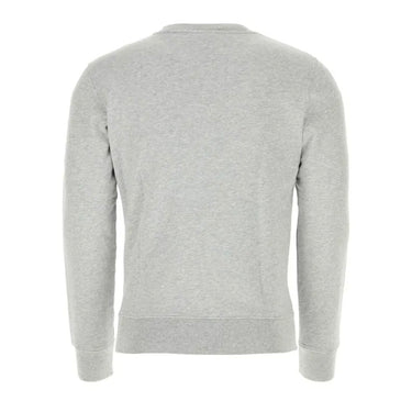 Men's Fox Head Patch Regular Sweatshirt Light Grey Melange