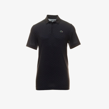 Men’s Golf Printed Recycled Polyester Polo Navy Blue