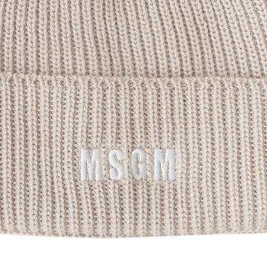 Men's Msgm Cappello Beanie Grey