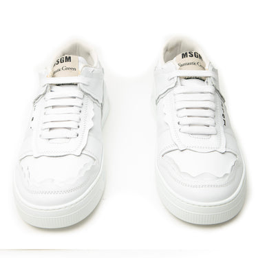 Women's Msgm Fantastic Green Sneakers Off White
