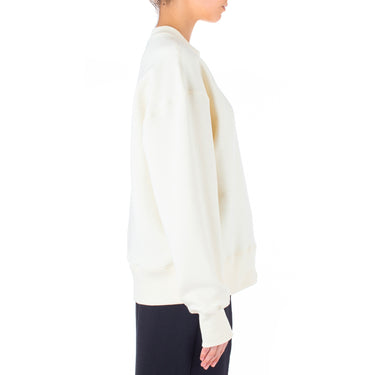 Women's Msgm Lynx Printed Sweatshirt White