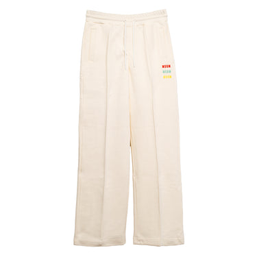 Msgm Pantalone/pants Off White