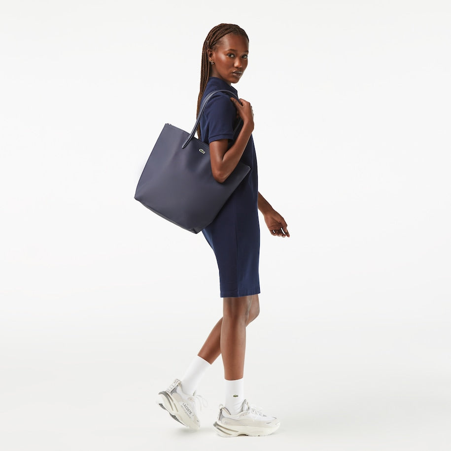Lacoste L.12.12 Concept Vertical Shopping Bag, Black