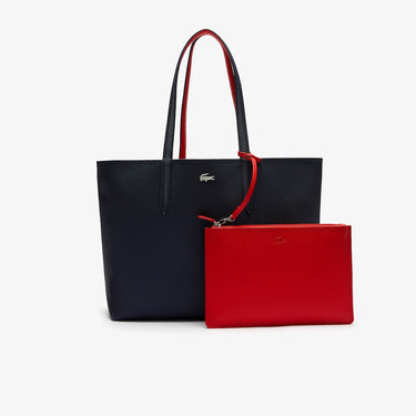 Women's Anna Reversible Two-Tone Tote Bag Blue / Red