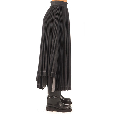 Plisse Skirt Skirt Black