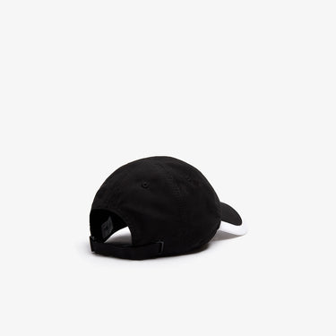 Unisex Sport Contrast Border Lightweight Cap Black/white