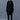 SHIA 2-in-1 double-face wool coat with removable bib Black