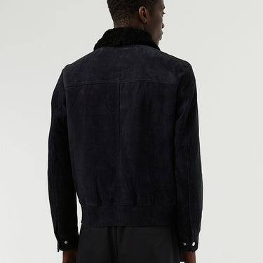 Suede Leather Jacket LENDM V1.Y6.02 Black