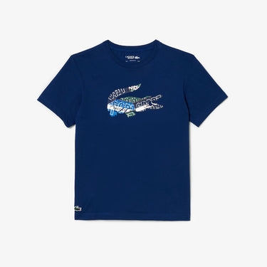 Cotton Jersey Sport T-shirt Navy Blue