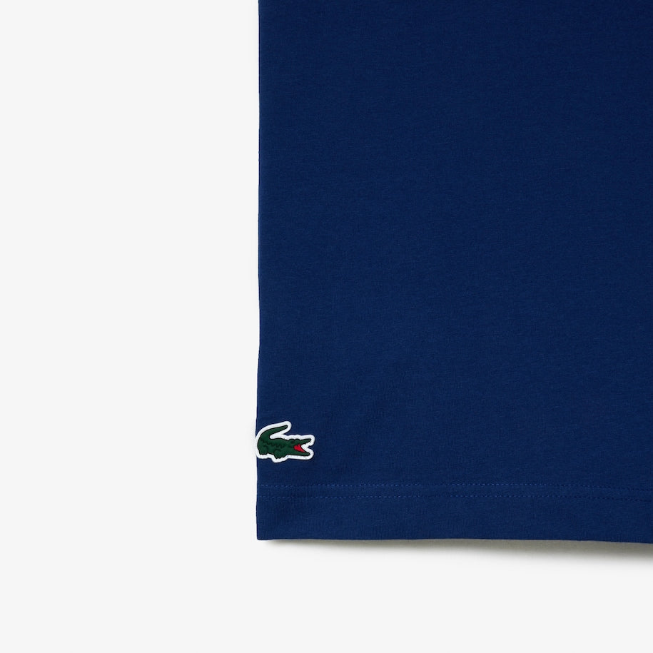 Jersey Cotton T-shirt can Navy Sport rue – de Blue