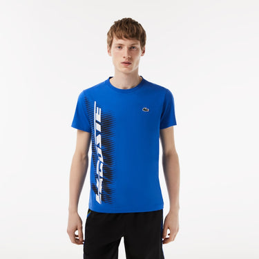 Men’s SPORT Regular Fit T-Shirt with Contrast Branding Blue