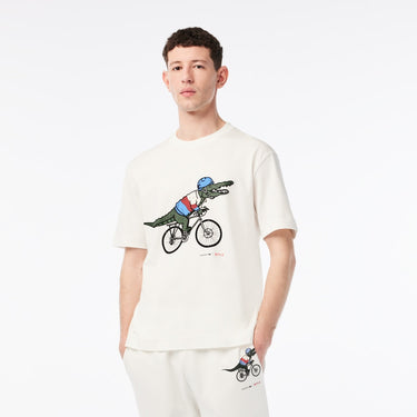 Men’s Lacoste x Netflix Organic Cotton T-Shirt